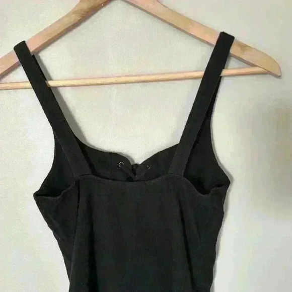 Black front tied bodysuit - Picture 6 of 10